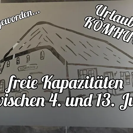 Koemhuus Holiday home Niebull